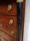 Antique Dutch Empire Tall Chest of Drawers Chiffonier Dresser, 1820s 5