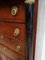 Antique Dutch Empire Tall Chest of Drawers Chiffonier Dresser, 1820s, Image 5