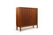 Danish Teak Tambour Door Cabinet, 1950s 1