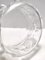 Jarrón vintage de cristal de Murano transparente atribuido a Ercole Barovier, años 40, Imagen 8