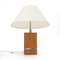 Rattan Tischlampe von Tommaso Barbi, 1970er 2