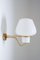 Swedish Modern Wall Lamps attributed to Gunnar Asplund for Asea, 1950s, Set of 3 3