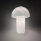 Lampe de Bureau Mushroom Design Mid-Century en Verre, 1970s 12
