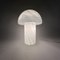 Lampe de Bureau Mushroom Design Mid-Century en Verre, 1970s 2