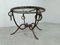 Wrought Iron Coffee Table attributed to René Drouet, 1940s, Image 9