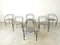 Chaises de Salle à Manger Vintage avec Accoudoirs, Italie, 1980s, Set de 6 2