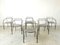 Vintage Italian Dining Chairs with Armrests, 1980s, Set of 6 3