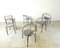 Vintage Italian Dining Chairs with Armrests, 1980s, Set of 6 6