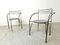 Vintage Italian Dining Chairs with Armrests, 1980s, Set of 6 8