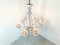 Vintage Floral Murano Glass Chandelier, 1950s 2