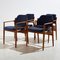 Teak Model 62A Armchairs by Arne Vodder for Sibast, 1960s, Set of 4 1