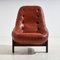 Leather Lounge Chair by Percival Lafer, 1970s, Image 1