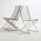 Chaises Kreuzschwinger en Acier par Till Behrens pour Schlubach, 1980s, Set de 6 3