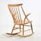 Rocking Chair IW3 en Hêtre par Illum Wikkelsø pour Niels Eilersen, 1960s 2