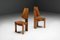 Brutalist Wooden Dining Chair, Belgium, 1970s 9