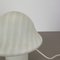 Glass Mushroom Zebrano Desk Light attributed to Peill & Putzler, Germany, 1970s, Image 7