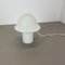 Glass Mushroom Zebrano Desk Light attributed to Peill & Putzler, Germany, 1970s 3