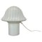 Lampe de Bureau Zebrano Mushroom en Verre attribuée à Peill & Putzler, Allemagne, 1970 1