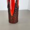 Super Color Crusty Fat Lava Multi-Color Vase from Scheurich, Germany, 1970s, Image 15