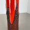 Super Color Crusty Fat Lava Multi-Color Vase from Scheurich, Germany, 1970s 14