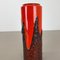 Super Color Crusty Fat Lava Multi-Color Vase from Scheurich, Germany, 1970s 7