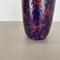 Super Color Crusty Fat Lava Multi-Color Vase from Scheurich, Germany, 1970s 13