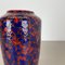 Super Color Crusty Fat Lava Multi-Color Vase from Scheurich, Germany, 1970s 6