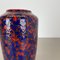 Vase Super Color Crusty Fat Lava Multicolore de Scheurich, Allemagne, 1970s 6