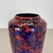 Vase Super Color Crusty Fat Lava Multicolore de Scheurich, Allemagne, 1970s 7