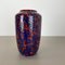 Super Color Crusty Fat Lava Multi-Color Vase from Scheurich, Germany, 1970s, Image 14