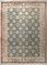 Large Vintage Wool and Cotton Rug 2