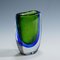 Vase mit blauen und grünen Schichten von Vicke Lindstrand für Kosta, 1950er 5