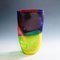 Vaso vintage Art Glass, serie 4 Quarti, attribuito a Seguso Viro, anni '90, Immagine 4