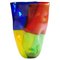 Vase Vintage Art Glass Série 4 Quarti attribué à Seguso Viro, 1990s 1