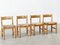 Chaises de Salle à Manger en Pin et en Rotin, 1960s 8