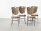 Vintage Rattan Dining Chairs, 1960s, Set of 4 5