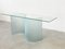 Vintage Console Table in Glass, 1990s 4