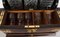 Decanter Coromandel antico in cristallo con 3 cassetti Tantalus & Games, XIX secolo, set di 14, Immagine 7