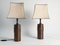 Moderne skandinavische Bronze Lampen 750 von Stig Blomberg, 1960er, 2er Set 13