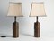 Modern Scandinavian Bronze Lamps 750 by Stig Blomberg, 1960s, Set of 2, Image 10