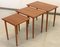 Tables Gigognes Vintage, Set de 3 3