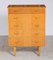 Mid-Century Oak Dressing Table with Brass Handles, 1960s 1