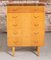 Mid-Century Oak Dressing Table with Brass Handles, 1960s 2