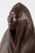 Francisco Zúñiga, Mujer con bufanda, 1970, Base de bronce sobre madera, Imagen 3