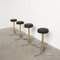 Hollywood Regency Style Cocktail Bar and Stools, Italy, 1970s, Set of 5 9