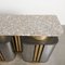 Hollywood Regency Style Cocktail Bar and Stools, Italy, 1970s, Set of 5, Image 12