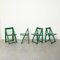 Trieste Folding Chairs by Aldo Jacober, 1960s, Set of 4 5