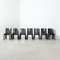 Brutalist Dining Chairs, 1970s, Set of 7, Image 3