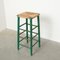 Bar Stools with Rush Seats, 1960s, Set of 6, Image 6
