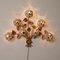 Large Hydrangea Wall Lamp by Hans Kögl, 1950s 2